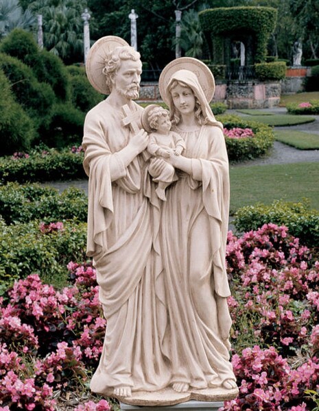 The Holy Family Sculpture sculpted by artist Carlo Bronti